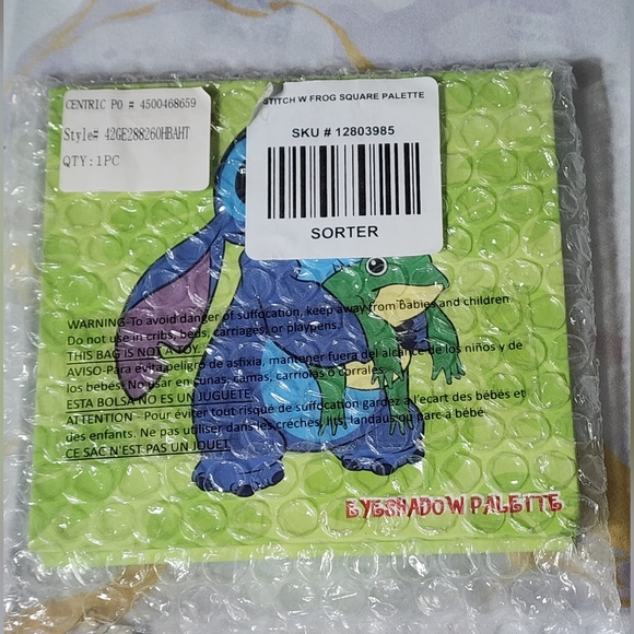 Disney Lilo & Stitch Frog 12 Eyeshadow Palette NEW - Picture 8 of 9